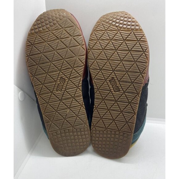 TEVA ReEmber Moc Slip-On Casual Shoe Blue Multicolor Big Kids Size US 3 EUR 35 - Picture 9 of 9